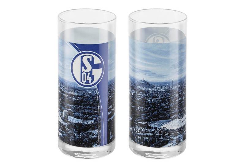 FC Schalke 04 Glas Glas 2er-Set, Glas von FC Schalke 04
