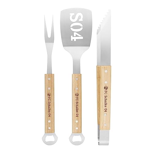FC Schalke 04 Grillbesteck 3er-Set FC Schalke 04 Grillbesteck 3er-Set von FC Schalke 04