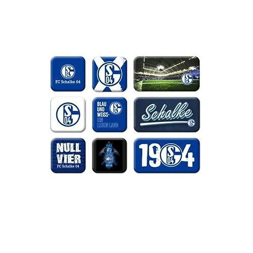 FC Schalke 04 Magnet 9er -Set - STK von FC Schalke 04