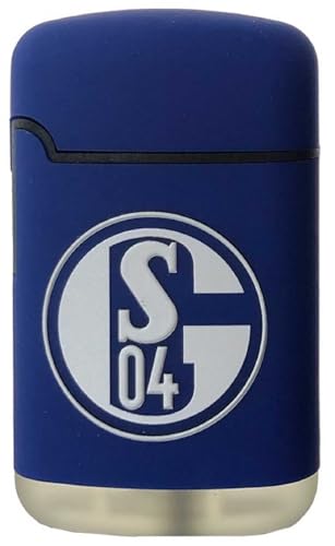 FC Schalke 04 Rubber Feuerzeug - Emblem - blau Easy Torch S04 von FC Schalke 04