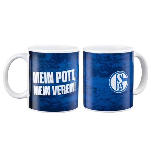 FC Schalke 04 S04 Kaffeebecher Mein Pott, mein Verein von FC Schalke 04