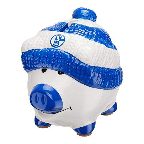 FC Schalke 04 Sparschwein (one Size, weiß/blau) von FC Schalke 04