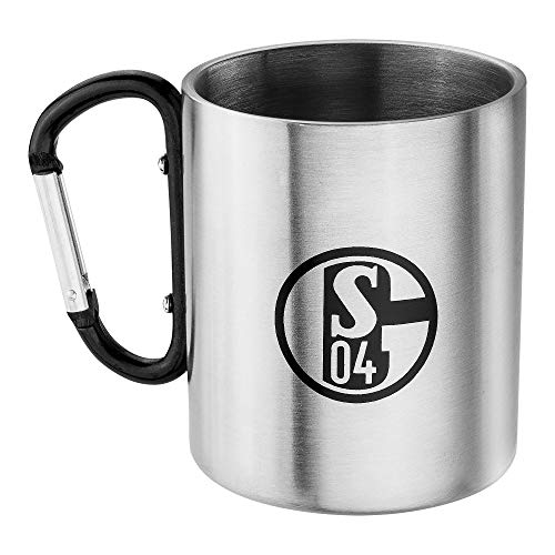 FC Schalke 04 Tasse / Kaffeebecher ** Emaille Karabiner ** von FC Schalke 04