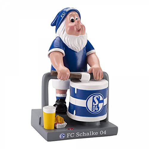FC Schalke 04 Trommler klein Gartenzwerg Zwerg (Multi, one Size) von FC Schalke 04