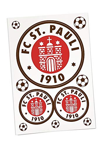 FC St. Pauli Aufkleber ** Logo ** 3er - Set FC St. Pauli Aufkleber ** Logo ** 3er - Set von FC St. Pauli