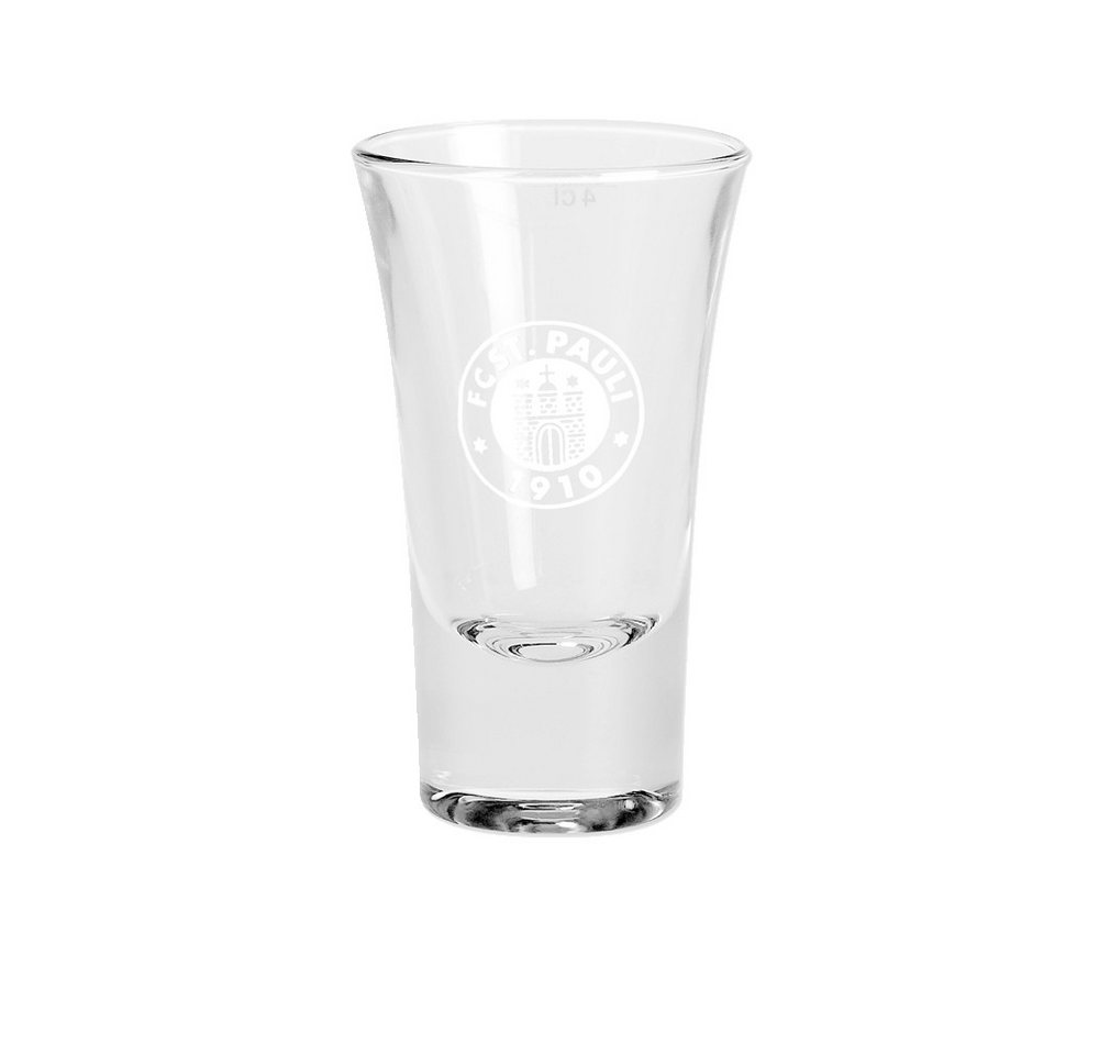 FC St. Pauli Glas FC St. Pauli Schnapsglas FC St. Pauli Logo 4 cl von FC St. Pauli
