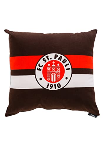 FC St. Pauli Logo Kissen (braun) von FC St. Pauli