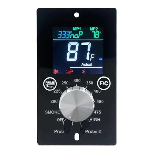 Ersatz-Digital-Controller-Platine, universeller Grill und Smoker PID-Steuerplatine/Thermostat für Pit Boss/Traeger/Zgrill Pellet Grill Smoker von FCCUM