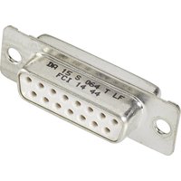 D-sub DE09S064HTLF d-sub Buchsenleiste 180 ° Polzahl: 9 Lötkelch 1 St. - FCI von FCI
