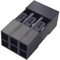 FCI - Buchsengehäuse-Kabel Mini-PV Polzahl Gesamt 8 Rastermaß: 2.54 mm 65043-033ELF 1 St. von FCI