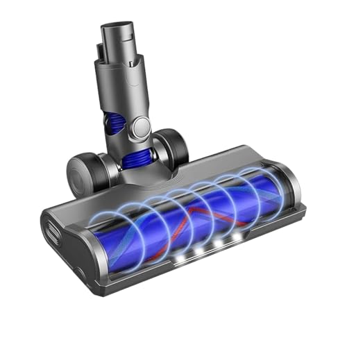 FCJPYRAPS Staubsauger-Ersatzteil, elektrischer Bodenbürstenkopf for Hartholzböden, kompatibel mit Dyson, V6 DC58 DC59 DC62 DC72 DC74 von FCJPYRAPS