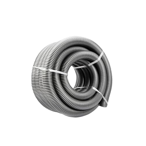 Innen 38 mm Außen 45 mm EVA Haushaltsstaubsauger Gewindeschlauch Strohhalme Weiche Rohre Balg Vakuumröhre Zubehör Graue Teile(Gray-2m) von FCJPYRAPS