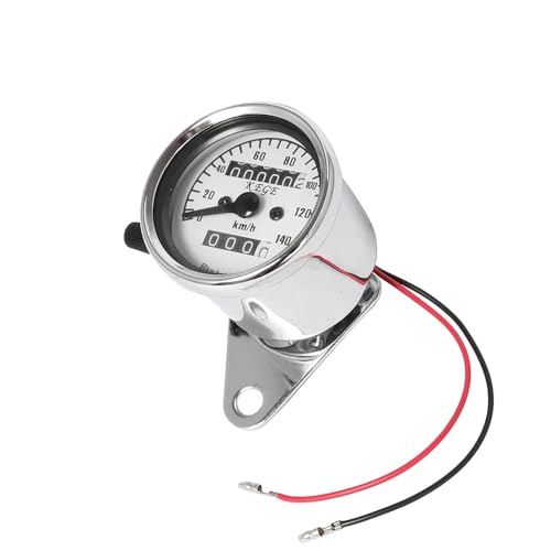 Universal Motorrad DC 12V Kilometerzähler Tachometer Drehzahlmesser Motorrad Refit Vintage Instrument Roller Motor Retro Schwarz Meter Universal Motorrad DC 12V Kilometerzähler Tachometer Drehzahlmesser Motorrad Refit Vintage Instrument Roller Motor Retro Schwarz Meter von FCLDZZ