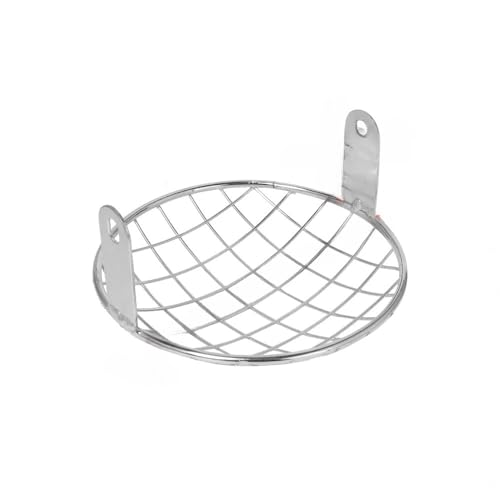 für Cafe Racer Cruiser Headlight Cover,6,3" Motorrad Scheinwerfer Mesh Grill Guard Frontleuchte Mesh Kühlergrill Abdeckung Schutz von FCLDZZ