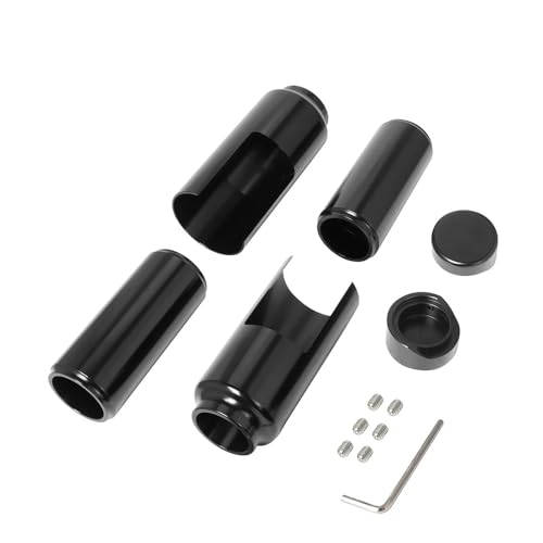 für Harley Softail FXBR/S Breakout 107 114 2018-2022,Motorrad Vorne Obere Untere Gabelabdeckungen CNC Aluminium Schwarz Chrom von FCLDZZ