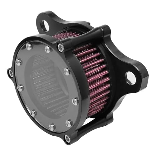 für Harley Sportster XL883 XL1200 Iron 883 48 72 1991-2023,Zubehör Motorrad Luftfilter CNC Luftfilter Ansaugsystem Kit von FCLDZZ