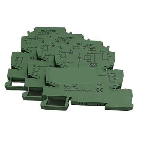 10 Teile/los MRA-23D2 Mini 6,2mm 2A Eingang: 3-32V DC Solid State Relais Modul 10 Teile/los MRA-23D2 Mini 6,2mm 2A Eingang: 3-32V DC Solid State Relais Modul von FCLJLJGHT