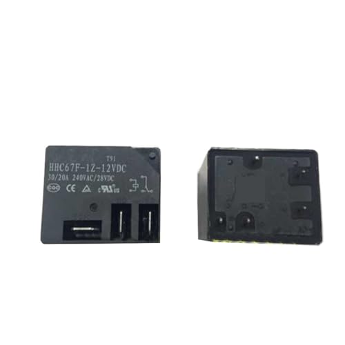 10 teile/los Version von HHC67F-1Z-12VDC NNC67F-1Z-12VDCDC Zwischen Elektromagnetische Relais 5 Pins(HHC67F-1H 24VDC 4Pin) von FCLJLJGHT