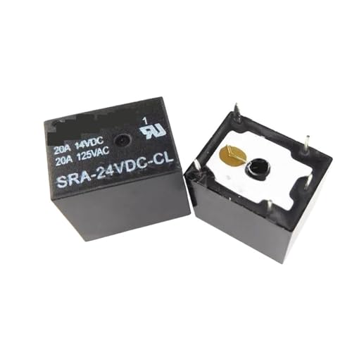 10PCS DC Leistungsrelais SRA-05VDC-AL SRA-12VDC-AL SRA24VDC-AL SRA-05VDC-CL SRA-12VDC-CL SRA-24VDC-CL 5V 12V 24V 20A T74 4/5PIN(SRA-24VDC-CL 5Pin) von FCLJLJGHT