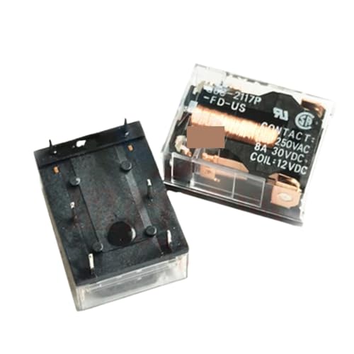 10PCS Miniatur Relais G6C-2117P-US-5V G6C-2117P-US-12V G6C-2117P-US-24V G6C-2117P-U 5VDC 12VDC 24VDC G6C 2117P UNS 8A 6PIN(G6C-2117P-US-12VDC) von FCLJLJGHT