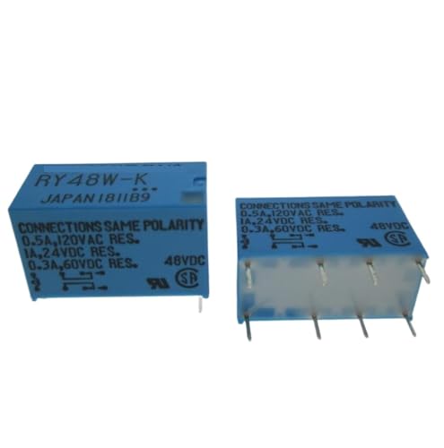 48V relay RY48W-K RY48W 48VDC DC48V 48V 0.5A 120VAC 8PIN von FCLJLJGHT