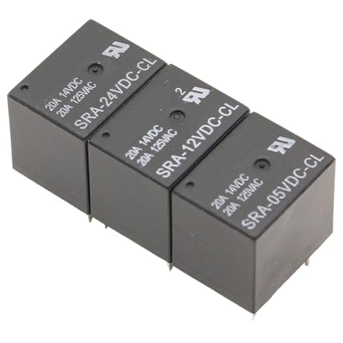 5 Teile/los leistungsrelais SRA-05VDC-CL SRA-12VDC-CL SRA-24VDC-CL 5 V 12 V 24 V 20A 5PIN(5V) von FCLJLJGHT