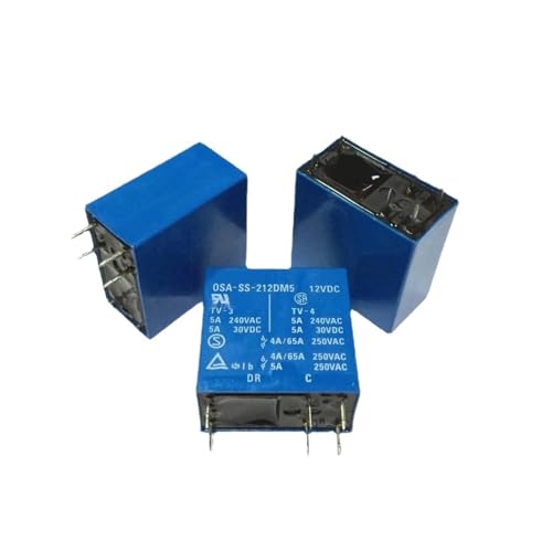 5 teile/los Relais OSA-SS-205DM5 OSA-SS-212DM5 12VDC OSA-SS-224DM5 OSA SS 224DM5 OSASS224DM5 24VDC 6PIN 5A(OSA-SH-212DM3M) von FCLJLJGHT
