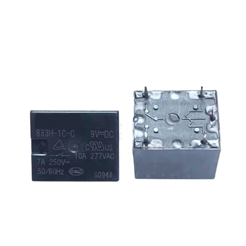 9V-Relais 833H-1C-C 833H 1C C 833H1CC 9VDC DC9V 9V 7A 5PIN(10PCS) von FCLJLJGHT
