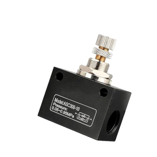 Air Throttle Valve Pneumatic Flow Control Compress Air Flow Regulating ASC RE KLA(ASC300-15) von FCLJLJGHT