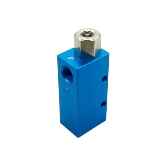 Blue Vacuum Generator Air Tube Ejector Pressure Pneumatic CV-10 15 20 25HS Negative Control Valve(10HS) von FCLJLJGHT