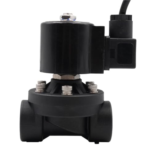 DN15 DN20 DN25 Plastic PA66 Underwater Normally Closed or Open Solenoid Valve,AC220V DC24V,Waterproof Grade IP68,G or NPT Thread(1/2",NPT_DC 24V_NORMALLY OPEN) von FCLJLJGHT