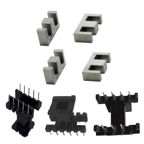 EF25/7.2 EF25/11 4+4 5+5 6+6 Pin 8/10/12P Mn-Zn PC40 Vertical Horizontal Transformer Ferrite Magnetic Core Coil Former Bobbin(Red) von FCLJLJGHT