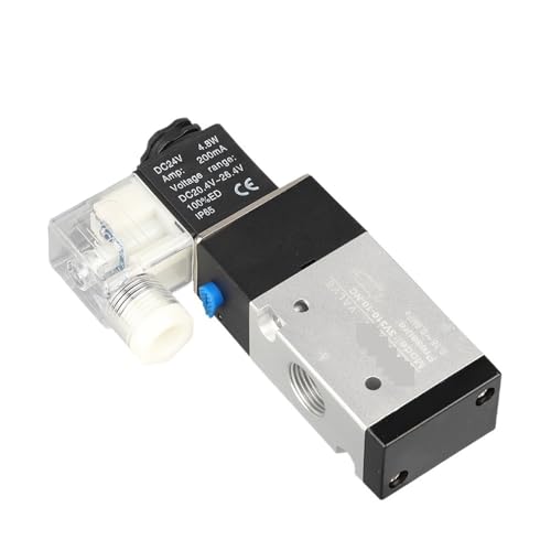 FCLJLJGHT 3V310-10 Solenoid Valve 3 Way 2 Position Valve Control Valve DC12V DC24V AC110V AC220V Pneumatic Components(DC12V) von FCLJLJGHT