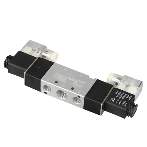 FCLJLJGHT DC12V DC24V AC 110V AC220V Air Inner Guide Type Solenoid Valve 4V320-10 3/8'' Outlet and Inlet(AC220V) von FCLJLJGHT