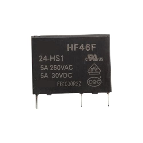 HF46F-24-HS1 24V 5A Relais DIP4 G5NB AC5N ALDP 4Pin HF46F-5-HS1 HF46F-12-HS1 Leistungsrelais EINE 250VAC(HF46F-12-HS1) von FCLJLJGHT