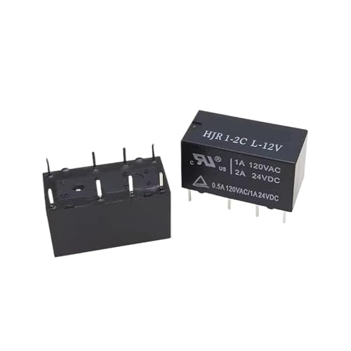 HJR1-2C-L HJR12CL 12VDC DC12V 12V 2A Relais 8PIN(5PCS) von FCLJLJGHT
