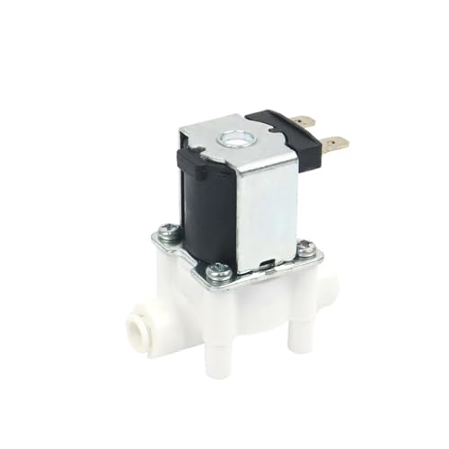 Normally closed Electric Solenoid Valve Magnetic DC 12V Water Inlet Flow Switch 1/4" 12V 24V 220V Magnetic Controller(DC 12V) von FCLJLJGHT