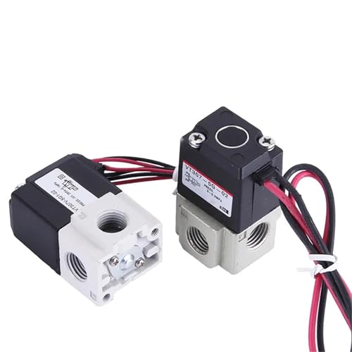 Pneumatic Direct-acting Solenoid Valve High Frequency VT307-3G/4G/5G/6G/4G1/5G1-01/02 Electromagnetic Two Three-way Vacuum Valve(VT307-4G-02,Vacuum type) von FCLJLJGHT