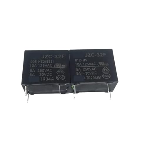 Relais DIP4 HF32F- JZC-32F- 005 009 012 024 -HS3 5V 9V 12V 24V 5A(HF32F-005-HS3 4pin) von FCLJLJGHT