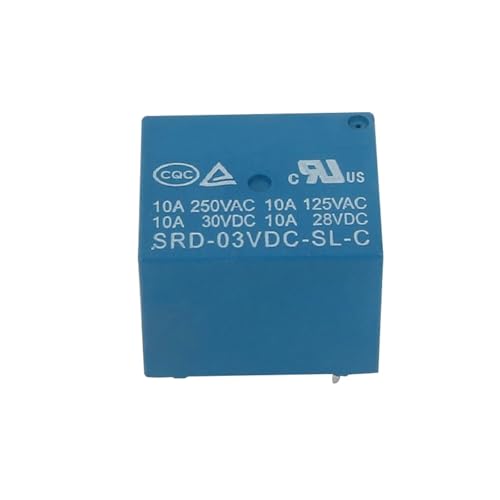 Relais SRD-03VDC-SL-C SRD-05VDC-SL-C SRD-06VDC-SL-C SRD-09VDC-SL-C SRD-12VDC-SL-C 3V 5V 6V 9V 12V 24V 48V 10A 250VAC 5PIN(48V) von FCLJLJGHT