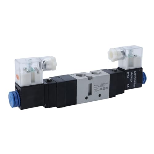 Series KVF3530 SolenoidValve 5 Way 2 Position Power down hold Pneumatic directional valve(Wire type,DC12V) von FCLJLJGHT