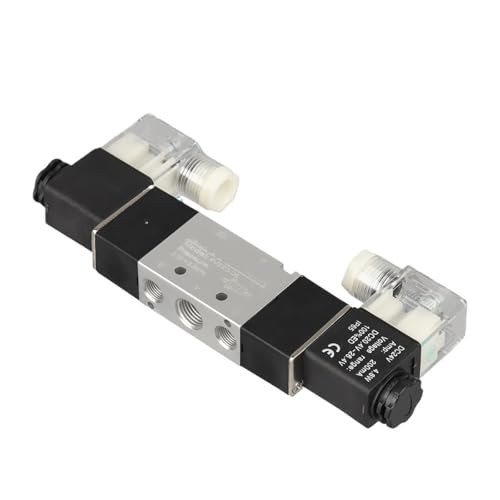 Solenoid valve 4v220-08 Double headed Double control 5 Way 2 Position Power down hold Pneumatic directional valve(AC110V) von FCLJLJGHT