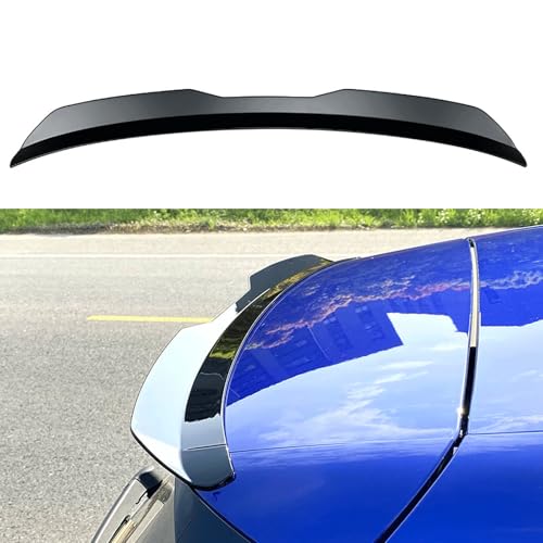 FCNNYBF Auto Heckspoiler für Kia Rio 5-Door/Rio Station Wagon/X-Line YB UB JB DC 2000-2024, Auto Kofferraum Spoiler Heckflügel Lippe Spoiler Kofferraumspoiler Dachspoiler Zubehör,Matt Black von FCNNYBF