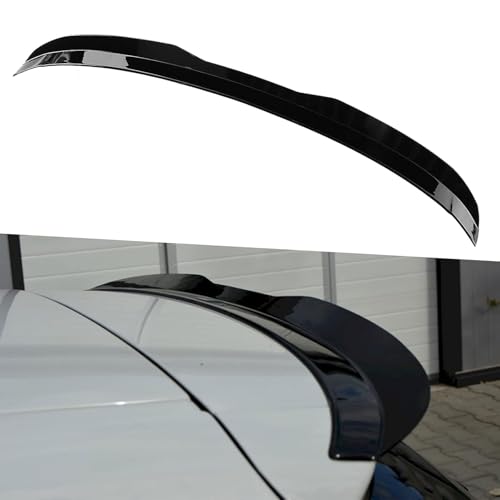 FCNNYBF Auto Heckspoiler für Nissan Micra (K12) 2003 2004 2005 2006 2007 2008 2009 2010, Auto Kofferraum Spoiler Heckflügel Lippe Spoiler Kofferraumspoiler Dachspoiler Zubehör,Black von FCNNYBF