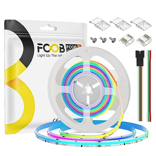 FCOB COB WS2811 IC RGB Flexibel Hohe Dicht LED Streifen 9.84FT/3m DC24V 630LEDs/m 30IC 10mm Breite Weiß PCB Traum Farbe Gleichmäßiges Licht Verfolgen Farbe für DIY(Nicht inhalt Netzteil&Steuerung) FCOB COB WS2811 IC RGB Flexibel Hohe Dicht LED Streifen 9.84FT/3m DC24V 630LEDs/m 30IC 10mm Breite Weiß PCB Traum Farbe Gleichmäßiges Licht Verfolgen Farbe für DIY(Nicht inhalt Netzteil&Steuerung) von FCOB