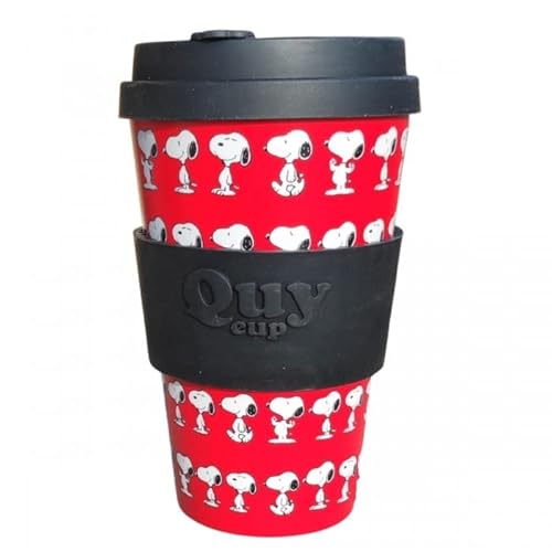 Tasse 400 ml Quy Cup Snoopy Rot von FCP