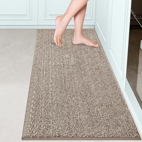 FCSDETAIL Schmutzfangmatte Innen 60 x 150 cm Maschinenwaschbar Eingangsteppich Hundeteppich rutschfest Innen Läufer Teppich für Flur Eingangsbereich Küche von FCSDETAIL