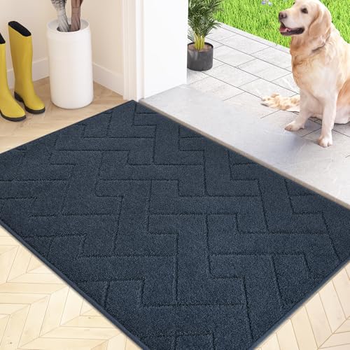 FCSDETAIL Schmutzfangmatte Innen 60 x 90 cm, rutschfeste Fußmatte, waschbar Sauberlaufmatte, absorbierend Türmatte, Fussmatte Teppich für Hund, Eingang, Haustür & Flur FCSDETAIL Schmutzfangmatte Innen 60 x 90 cm, rutschfeste Fußmatte, waschbar Sauberlaufmatte, absorbierend Türmatte, Fussmatte Teppich für Hund, Eingang, Haustür & Flur von FCSDETAIL