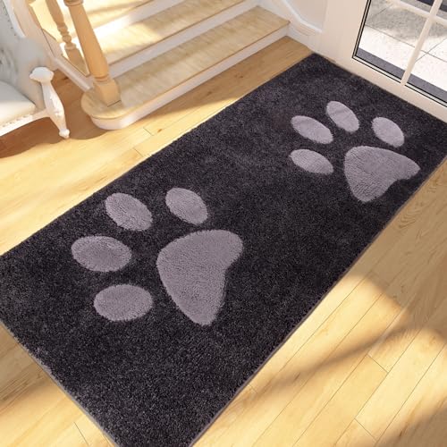 FCSDETAIL Schmutzfangmatte waschbar 80 x 178 cm, Fußmatte Innen, absorbierend Fussmatte, rutschfeste Sauberlaufmatte, wasserdicht Teppich für Hund, Eingang, nasse Pfoten FCSDETAIL Schmutzfangmatte waschbar 80 x 178 cm, Fußmatte Innen, absorbierend Fussmatte, rutschfeste Sauberlaufmatte, wasserdicht Teppich für Hund, Eingang, nasse Pfoten von FCSDETAIL