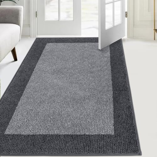 FCSDETAIL Schmutzfangmatte Innen 86 x 150 cm, rutschfeste Fußmatte, waschbar Sauberlaufmatte, absorbierend Fussmatte für Hund, Eingang, Haustür FCSDETAIL Schmutzfangmatte Innen 86 x 150 cm, rutschfeste Fußmatte, waschbar Sauberlaufmatte, absorbierend Fussmatte für Hund, Eingang, Haustür von FCSDETAIL